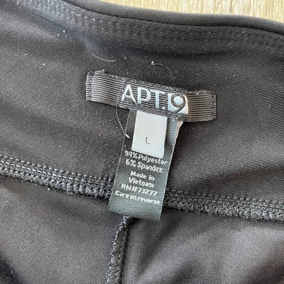 Womens Apt. 9 Black Pants - L - Picture 4 of 4